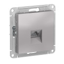 Механизм розетки компьютерной RJ45 5E AtlasDesign алюминий IP20 Systeme Electric_1