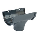 Воронка желоба Docke Standard графит 120 мм 