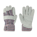 Перчатки краги спилковые короткие_1