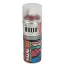 Эмаль аэрозольная для профнастила Kudo винно-красная (RAL 3005) полуматовая 0,52л