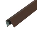 Изображение товара Планка завершающая сложная коричневый шоколад 30х25х3000 мм