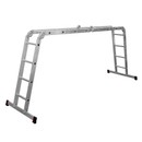 Изображение товара Лестница трансформер алюминиевая 4х4 ступеней 4,7м Krause Corda