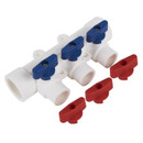 Изображение товара ПП Коллектор 32х20 3 выхода универсальный RTP