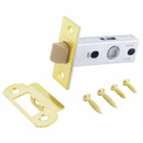 Изображение товара Защёлка Аллюр Арт мат золото пластик торцевая планка 25 мм без ручек L45-8-P, комплект