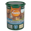 Декоративно-защитное средство для дерева 3в1 Pinotex Classic Plus ель натуральная полуматовое 0,9л_1
