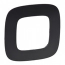 Рамка 1-местная  Legrand Valena Allure, черная матовая