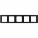 Рамка Legrand Inspiria 5-местная антрацит_1