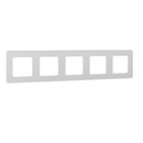 Рамка 5-местная Legrand Inspiria, белая