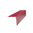 Изображение товара Планка угла наружного 75х75х3000мм красное вино