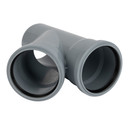 Тройник канализационный 90х90мм 45° Ostendorf