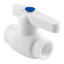 Изображение товара Кран шаровый полипропиленовый 50мм с ручкой полнопроходной RTP