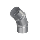 Отвод для круглых воздуховодов Era 45° 160 мм 160OTG45_1