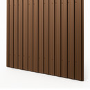 Профнастил С-8 1200х2000 NormanMP 0,5 мм коричневый шоколад