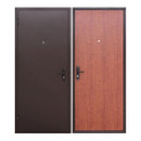 Изображение товара Дверь входная металлическая Ferroni стройгост медный антик/рустикальный дуб 860 мм левая