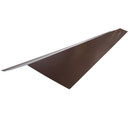 Изображение товара Планка карнизная для гибкой черепицы 75х50х20мм (RAL 8017) коричневая 2м