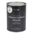 Эмаль термостойкая Elcon белая (до +700°С) матовая 0,8кг