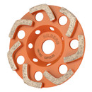 Чашка алмазная по бетону Hilberg Boomerang Сup 125×22,2