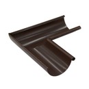 Угол желоба внутренний Grandsystem 125 коричневый шоколад_1