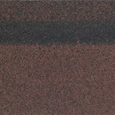 Черепица коньково-карнизная Технониколь Оптима коричневая 12/20м