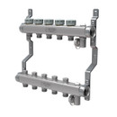 Изображение товара Коллекторная группа Royal Thermo 1" на 4 выхода с термостатическими и ручными запорными вентилями