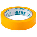 Изображение товара Лента малярная 9мм х 50м рисовая бумага для гладких поверхностей золотистая