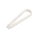 Изображение товара Дюбель-хомут для круглого кабеля 11-18мм белый 100 шт Fortisflex