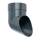 Наконечник трубы Docke Standard серый 80 мм