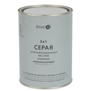Грунт-эмаль по ржавчине 3 в 1 Elcon серая матовая 0,8 кг