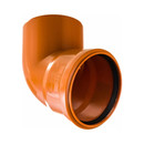 Изображение товара Отвод канализационный наружный 110мм 67° RTP