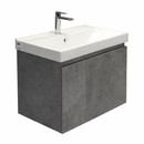 Изображение товара Тумба подвесная Comforty Осло-80 с раковиной Fest 80 бетон светлый