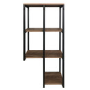 Стеллаж подвесной Comforty Порто 50 дуб темно коричневый_1