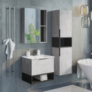 Изображение товара Зеркало шкаф Comforty Франкфурт 60 бетон светлый