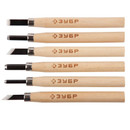 Изображение товара Резцы фигурные по дереву Зубр эксперт профессиональные 6 шт