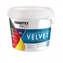 Краска декоративная FARBITEX PROFI Velvet c эффектом перламутрового бархата серебро 3 л