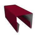 Изображение товара Планка П для профнастила С-8 13х27х2000, 0,45 мм красное вино