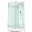 Душевая кабина Domani-Spa Delight Slim 128 R низкий поддон 120х80х218 см матовые стекла