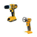 Шуруповерт Ingco CDLI20025 20В + Фонарь Ingco CWLI2001 20В_1