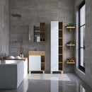 Зеркало шкаф Viant Бостон 50 дуб вотан_1