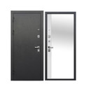 Изображение товара Дверь металлическая Ferroni серебро зеркало эмалит белый 960мм Левая