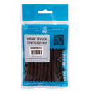 Изображение товара Трубка термоусадочная КВТ Монохром ТНТ нг 12/6 мм 100 мм черная 20 шт