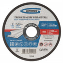 Изображение товара Круг отрезной по металлу Gross 125х1,2х22,2