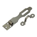 Изображение товара Накладка дверная с ушком под навесной замок, 100мм