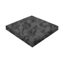 Плитка тротуарная Шахматы черный мрамор 300х300х30 мм
