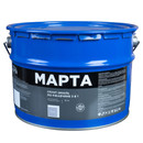 Грунт-эмаль по ржавчине 3в1 Марта серая глянцевая 10кг_1