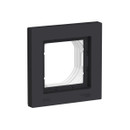 Рамка одноместная AtlasDesign карбон IP44 Systeme Electric_1