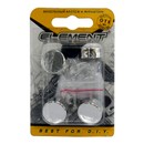 Изображение товара Зеркалодержатель D17 мм металл пластик № 1 хром Element 4 шт