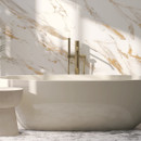 Керамогранит Global Tile Calacatta Royal 600х1200 мм белый