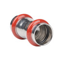 Пресс муфта соединительная короткая из нержавеющей стали 22x22 мм Rommer_1