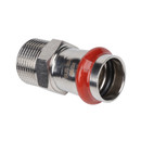 Пресс муфта переходная из нержавеющей стали НР 22х3/4" Rommer_1