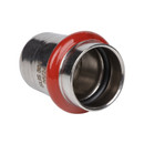 Пресс заглушка из нержавеющей стали 22 мм Rommer_1